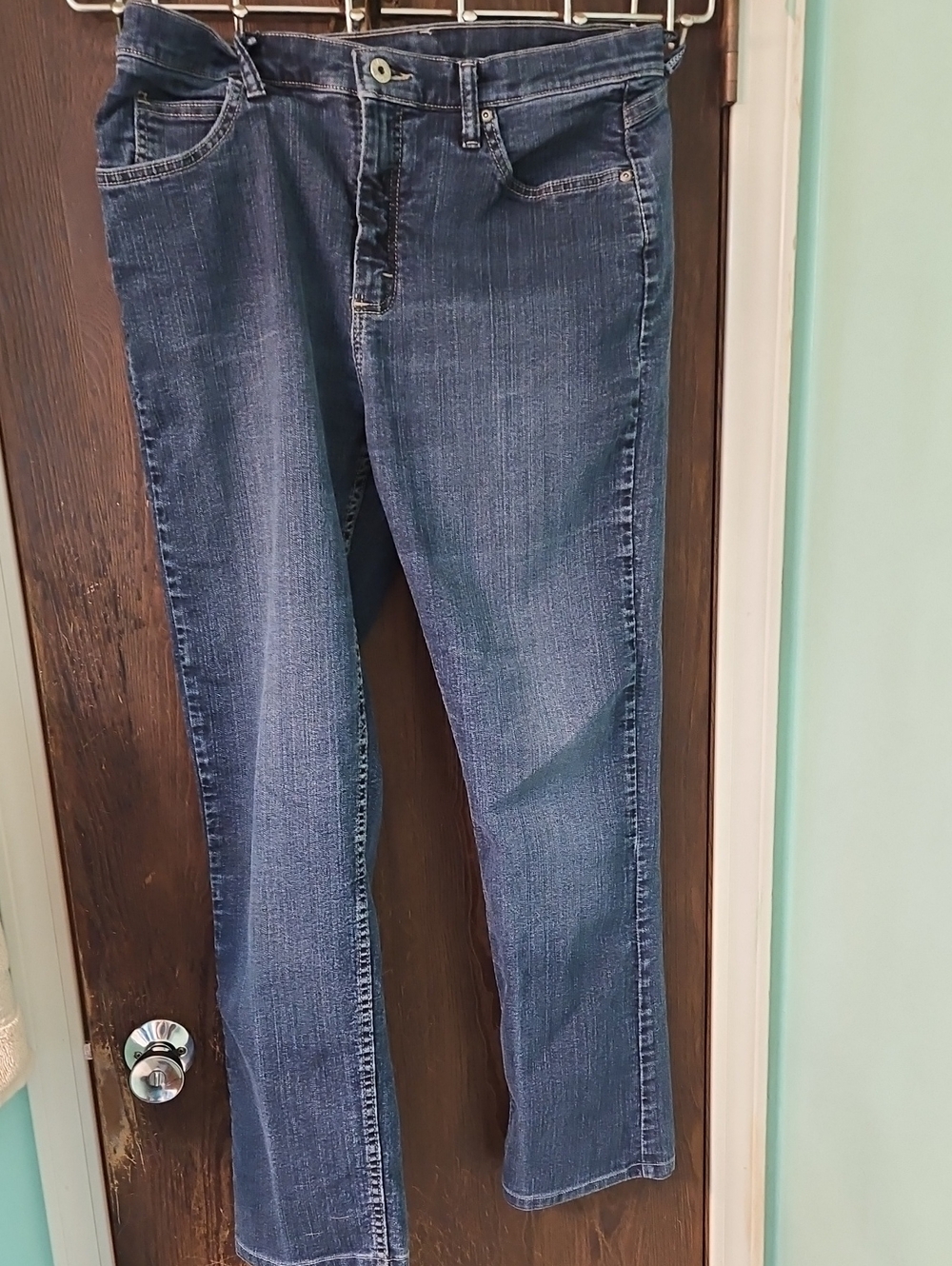 Riders by Lee Classic Straight-Leg Jeans in Blue